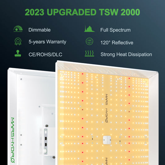 Mars Hydro TSW2000 Vollspektrum-300-W-LED-Wachstumslicht