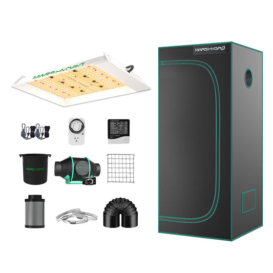 Komplette Indoor-Growkits von Mars Hydro TS