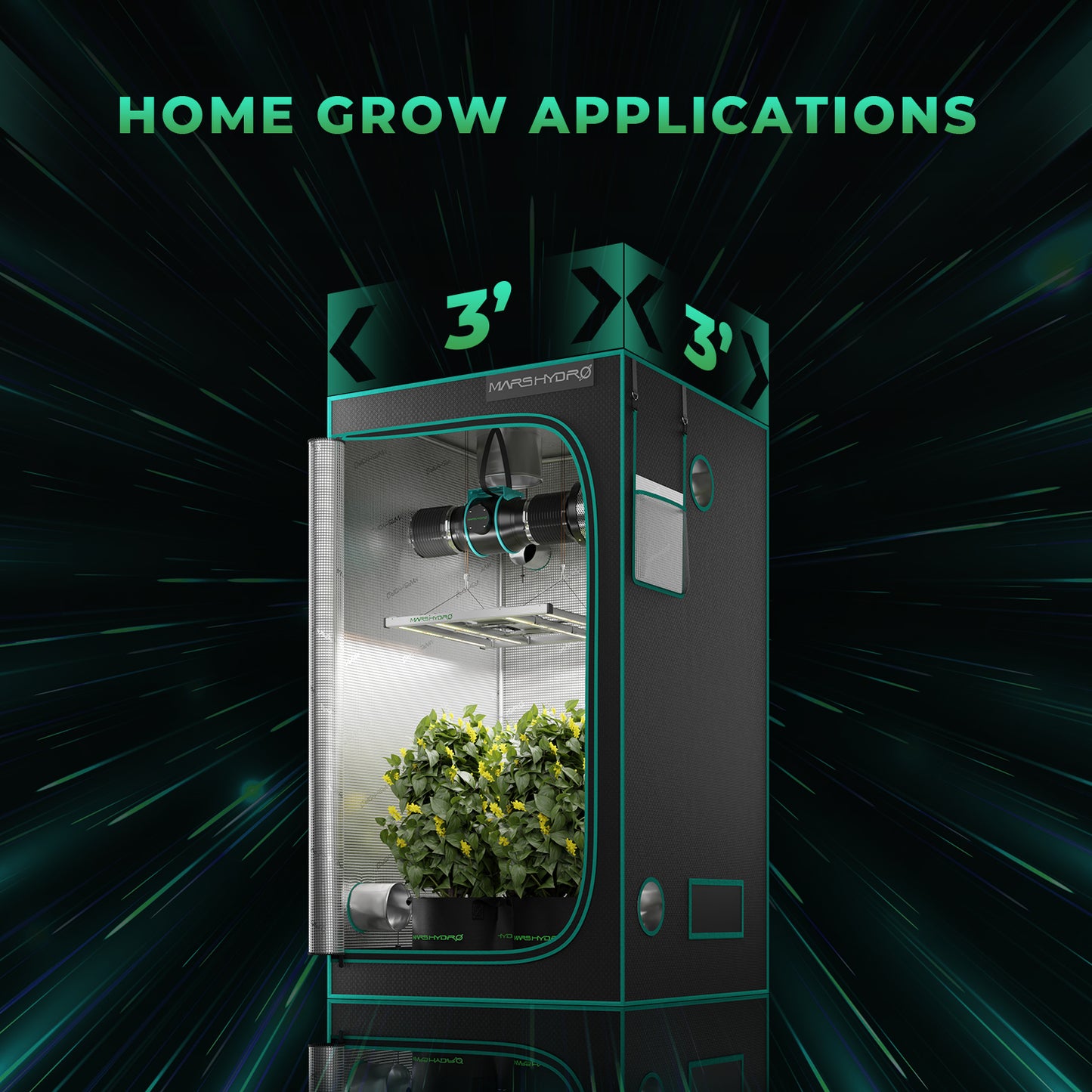 Mars Hydro FC-E Komplett-Growkits